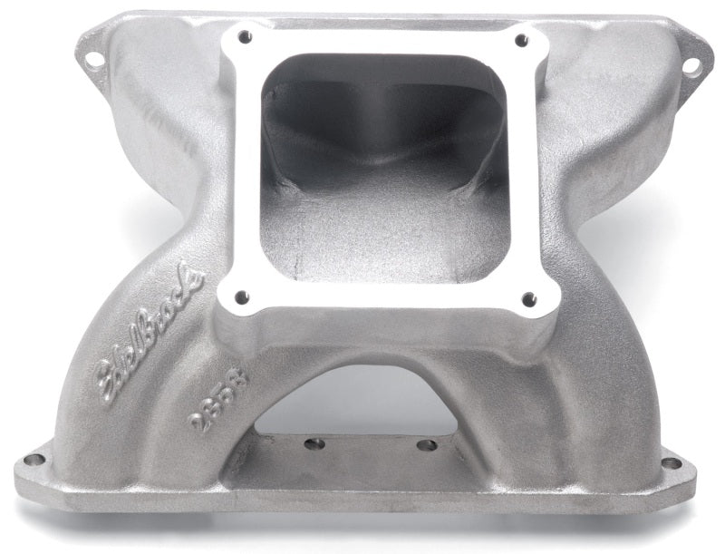 Edelbrock Manifold SBC Victor Spider Glidden 18 Deg Heads Dominator Flange Edelbrock Intake Manifolds