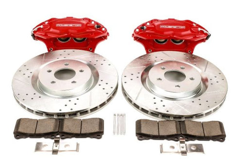 Power Stop 05-14 Ford Mustang Front Big Brake Conversion Kit PowerStop Big Brake Kits