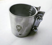 Kooks 2-3/4in Stainless Steel 2-Bolt Band Clamp for Butt Joint Connections Kooks Headers Flanges