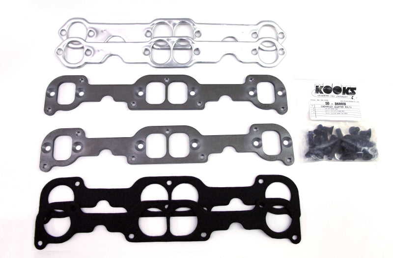 Kooks SB Chevy Sm Block Chevy Adapter Plate Kit Kooks Headers Bolts