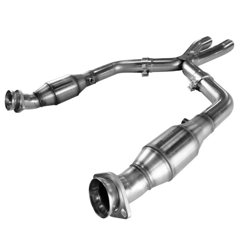 Kooks 05-10 Ford Mustang GT 4.6L 3V Auto/Manual 2 1/2in x 2 1/2in OEM Cat X Pipe Kooks HDR Req Kooks Headers X Pipes