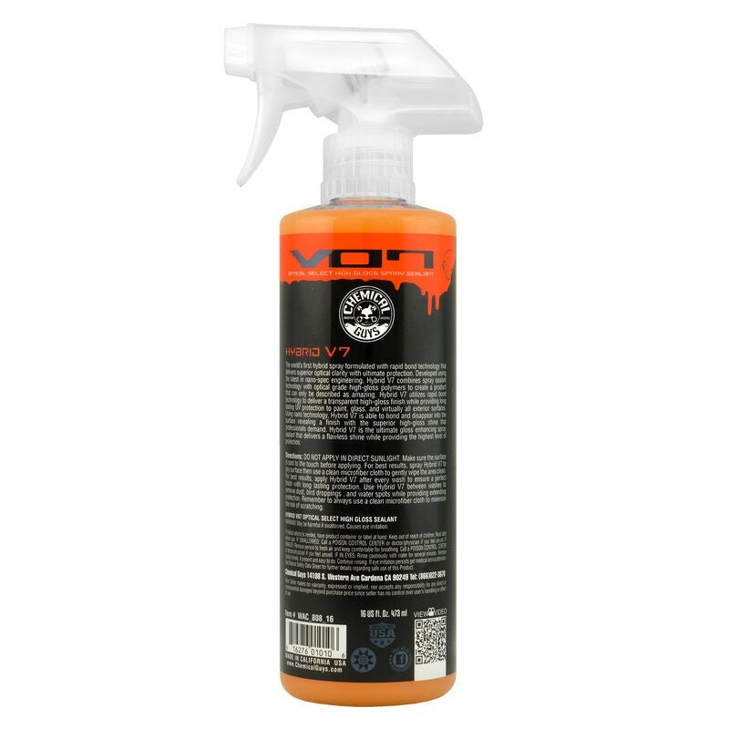 Chemical Guys Hybrid V07 Optical Select High Gloss Spray Sealant & Quick Detailer - 16oz Chemical Guys Car Waxes