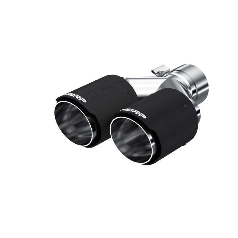 MBRP Universal Carbon Fiber Dual Tip 3.5in OD/2.5in Inlet MBRP Tips