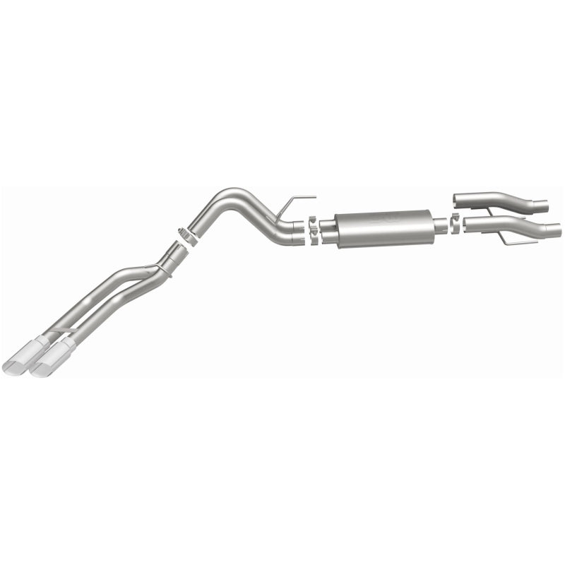 Magnaflow 15-21 Ford F-150 Street Series Cat-Back Performance Exhaust System- SS Polished Rear Exit Magnaflow Catback