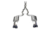Corsa 18-23 Ford Mustang 5.0L V8 3in Xtreme Cat-Back Dual Rear Exit w/ 4in Black PVD Pro-Series Tips CORSA Performance Catback