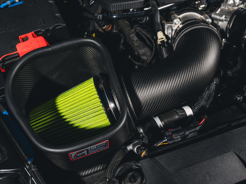 AWE Tuning 24-26 Ford S650 Mustang GT/Dark Horse S-FLO Carbon Intake AWE Tuning Cold Air Intakes