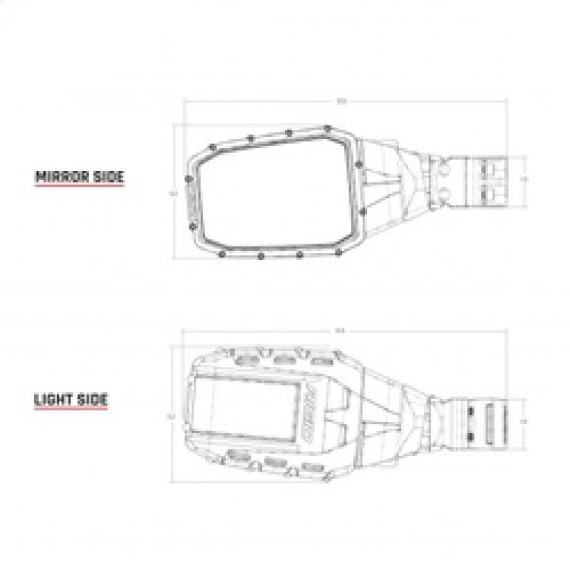Rigid Industries Reflect Lamp Set Rigid Industries Light Bars & Cubes