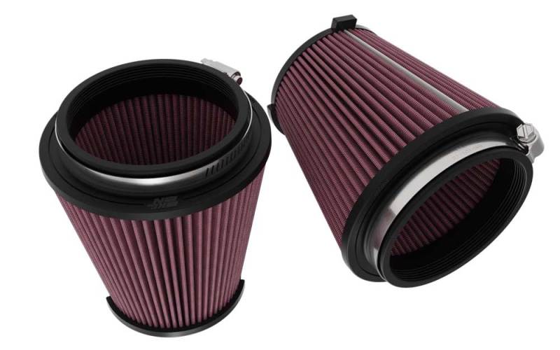 K&N 2024 Ford Mustang / GT 5.0L V8 Drop-In Replacement Air Filter (Pair) K&N Engineering Air Filters - Drop In