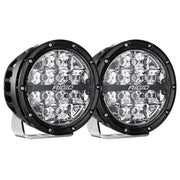 Rigid Industries 360-Series 6in LED Off-Road Spot Beam - RGBW (Pair) Rigid Industries Light Bars & Cubes