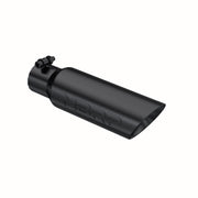 MBRP Universal Tip 3.5 O.D. Dual Wall Angled 2.5 inlet 12 length - Black Finish MBRP Tips