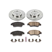 Power Stop 93-95 Honda Civic Front Autospecialty Brake Kit PowerStop Brake Kits - OE