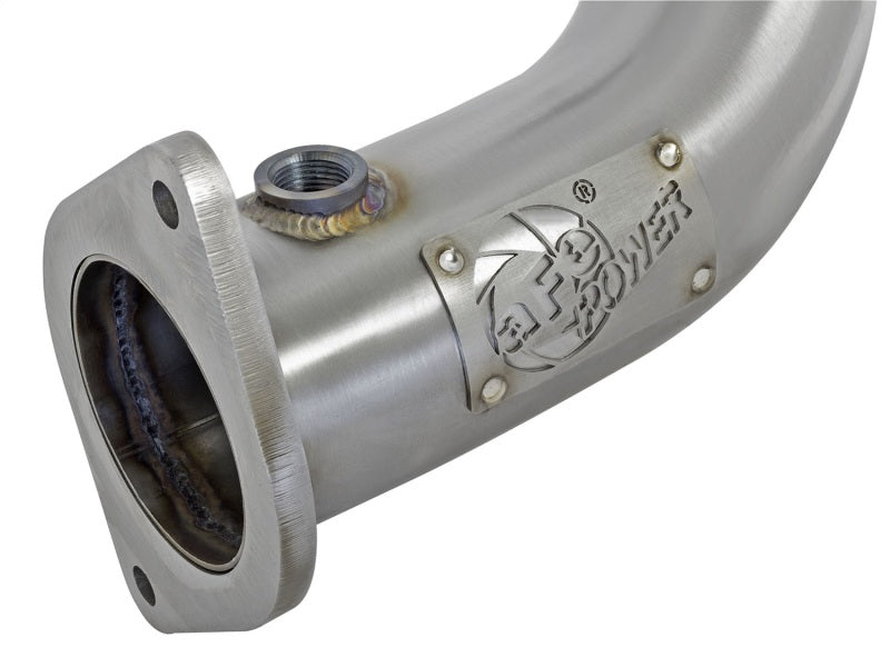 aFe Twisted Steel Down-Pipe Catted 13-16 Cadillac ATS L4-2.0L (t) aFe Downpipes