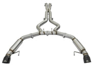 aFe MACHForce XP 3in 304 SS Sport Tone Cat-Back w/ Black Tips 15-17 Ford Mustang V6-3.7L/V8-5.0L aFe Catback Exhaust