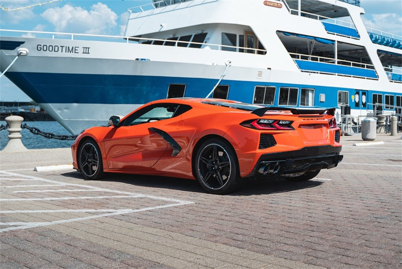 Corsa 2020-25 Corvette C8 3in Xtreme Cat-Back Exhaust 4.5in Black Quad Tips - Deletes stock AFMValve CORSA Performance Catback