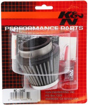 K&N Universal Chrome Filter - Round Tapered - 3in Base OD x 2in Top OD x 2.375in H K&N Engineering Air Filters - Universal Fit
