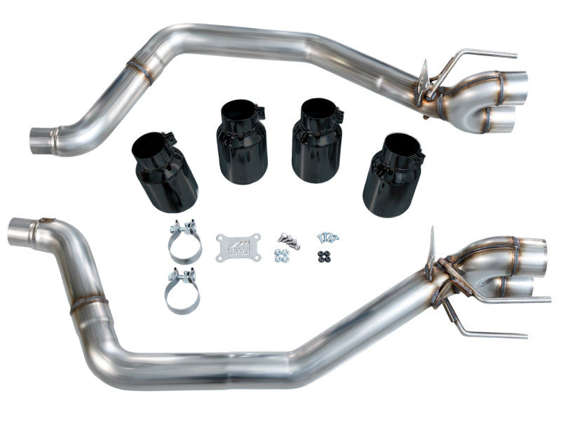 AWE Tuning 05-07 C6 Chevrolet Corvette 6.0L Track Edition Axle-Back Exhaust w/ Diamond Black Tips AWE Tuning Axle Back