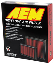 AEM Induction 15-17 Nissan NP300 2.3L DryFlow Air Filter AEM Induction Air Filters - Drop In