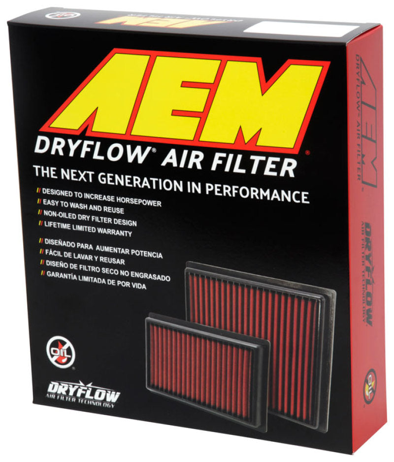 AEM Induction 15-17 Nissan NP300 2.3L DryFlow Air Filter AEM Induction Air Filters - Drop In
