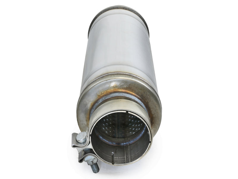aFe MACH Force-Xp Muffler 3 IN ID Center/Center x 5 IN Dia. x 19 IN Overall Length - Round Body aFe Muffler