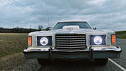 Oracle 7in High Powered LED Headlights - Black Bezel - White ORACLE Lighting Headlights