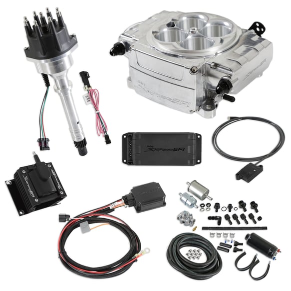 Sniper 2 EFI Bundle with HyperSpark Ignition System 550-510-BPK-SBC HOLLEY EFI Autoparts