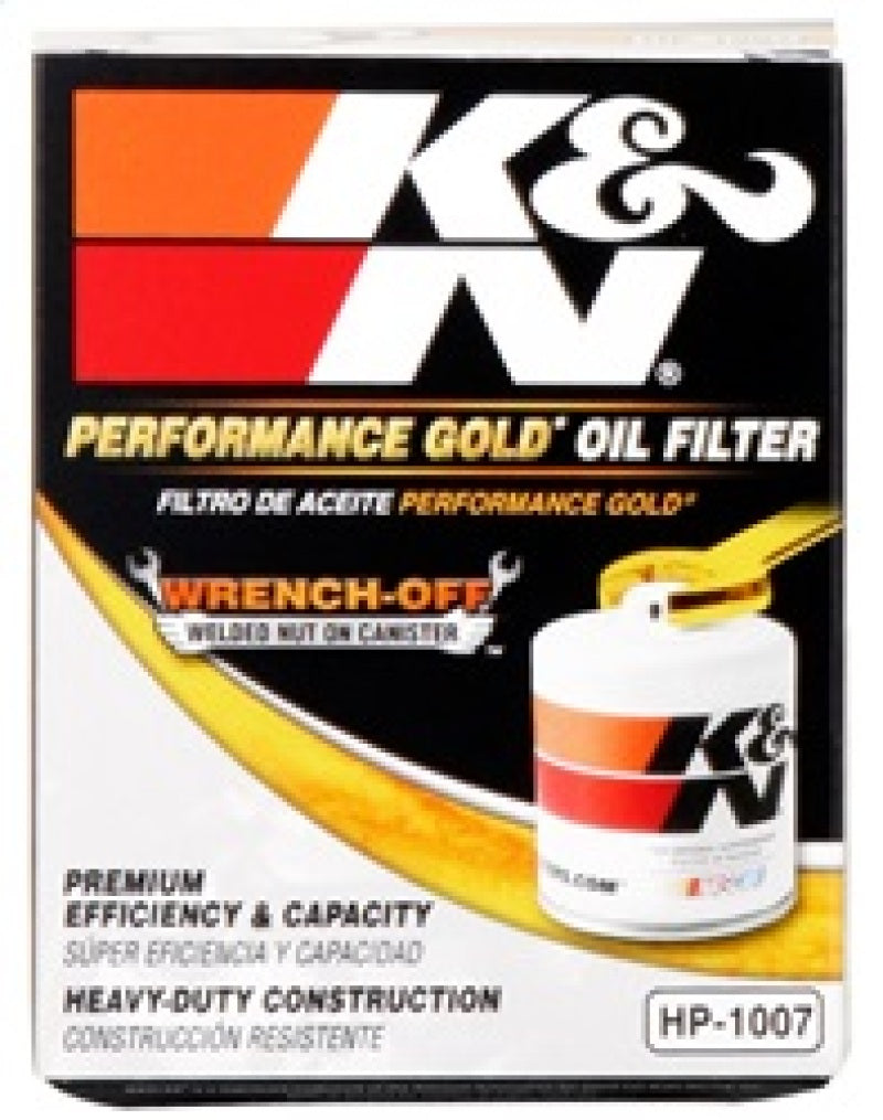 K&N Buick / Chevrolet / Oldsmobile Performance Gold Oil Filter K&N Engineering Oil Filters
