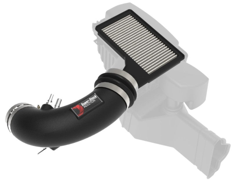 aFe Super Stock Induction System Pro Dry S Media 15-17 Ford Mustang V8-5.0L aFe Cold Air Intakes
