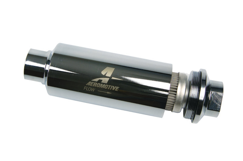 Aeromotive Pro-Series In-Line Fuel Filter - AN-12 - 100 Micron SS Element Aeromotive Fuel Filters