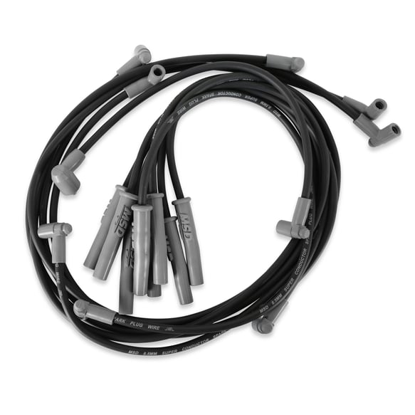 Wire Set, SC Blk, Chry. 383-440 HEI for MSD Dist. 32733 MSD Autoparts