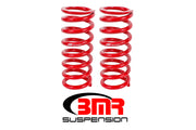 BMR 79-04 Fox Mustang Front Lowering Springs - Red BMR Suspension Lowering Springs