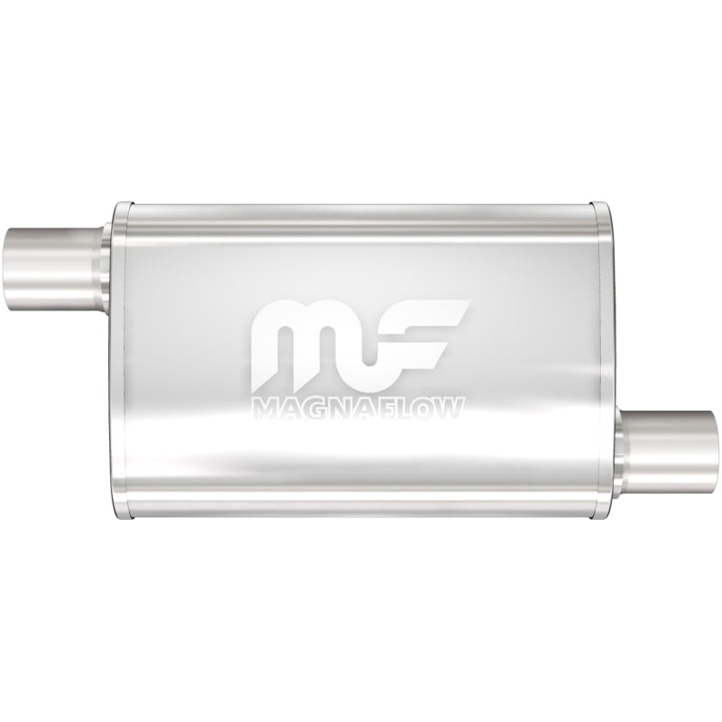 MagnaFlow Muffler Mag 3in 409SS 14X4X9 3 O/O Magnaflow Muffler