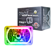 Oracle Pre-Installed Lights 7x6 IN. Sealed Beam - ColorSHIFT Halo ORACLE Lighting Headlights