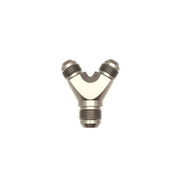 DeatschWerks 8AN Male Flare + 8AN Male Flare to 10AN Male Flare Y Block Fitting DeatschWerks Distribution Blocks