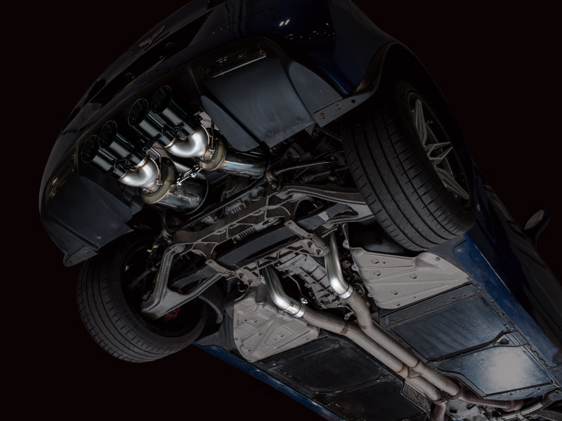 AWE Tuning C6 Chevrolet Corvette Z06/ZR1 Track Edition Axle-Back Exhaust w/ Diamond Black Tips AWE Tuning Axle Back