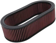 K&N Custom Oval Air Filter 7.75in OW X 14.625in OL x 4in H K&N Engineering Air Filters - Drop In