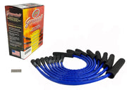 Granatelli 10-14 Ford 6.2L Perf Wire Set w/Inserts/Blue Hi-Temp Jacket/Black Fire Sleeve Granatelli Motor Sports Spark Plug Wire Sets