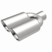 MagnaFlow Tip 1-Pk Dual Rnd DW 3x10 2.25ID Magnaflow Tips