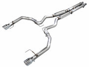 AWE 2024 Ford Mustang GT Fastback S650 RWD Track Edition Cat-Back Exhaust w/ Dual Chrome Silver Tips AWE Tuning Catback
