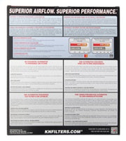 K&N 11-17 Ford Transit/ 13-17 Ford Tourneo 2.2L DSL Replacement Air Filter K&N Engineering Air Filters - Drop In