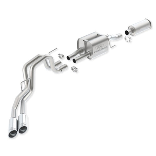 Ford Racing 2011-2014 F-150 SVT Raptor 6.2L Cat-Back Touring Exhaust System 145-inch WB Ford Racing Catback