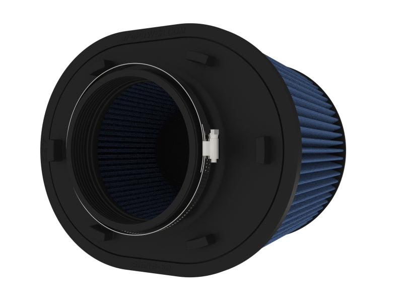 aFe Magnum FORCE Intake Air Filter w/Pro 5R 5-1/2IN F x (12-1/4x9-3/4)IN B x (11-1/4x8-3/4)IN Tx8IN aFe Air Filters - Universal Fit