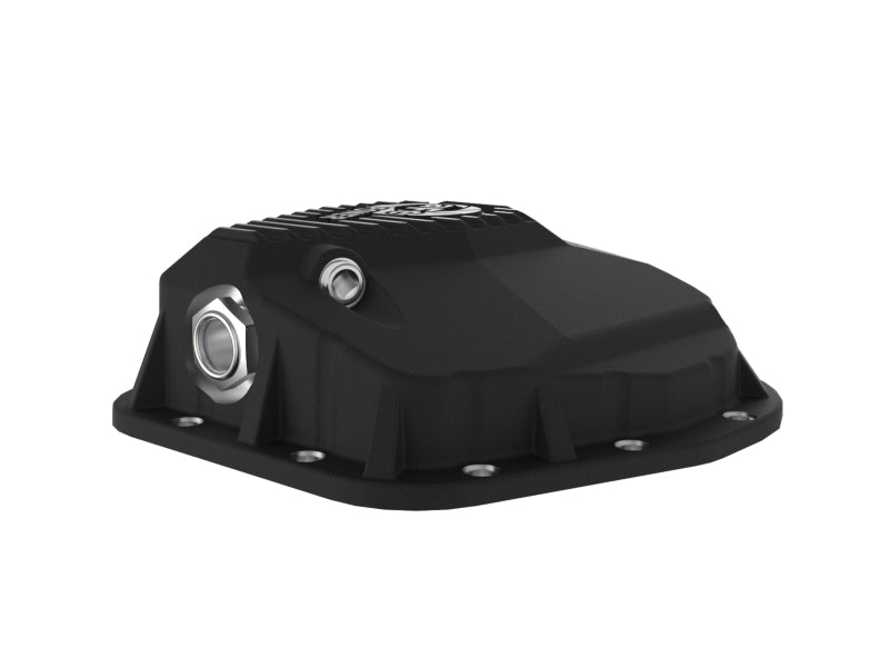 aFe 97-23 Ford F-150 Pro Series Rear Differential Cover Black w/ Machined Fins aFe Diff Covers
