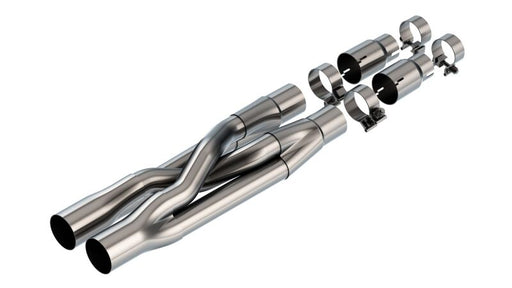 Borla 18-22 MUSTANG GT V8 AT/MT RWD 2DR SWITCHFIRE X-PIPE UPGRADE Borla X Pipes