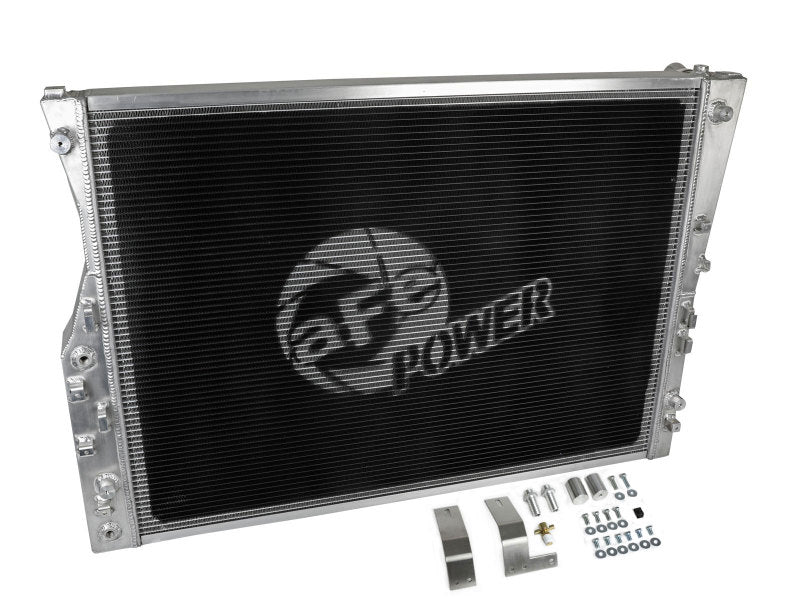 aFe BladeRunner Street Series Aluminum Radiator 08-10 Ford Diesel Trucks 6.4 Liter aFe Radiators