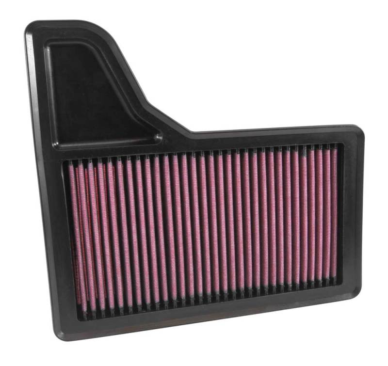 K&N Replacement Panel Air Filter for 2015 Ford Mustang 2.3L L4/3.7L V6/5.0L V8 K&N Engineering Air Filters - Drop In