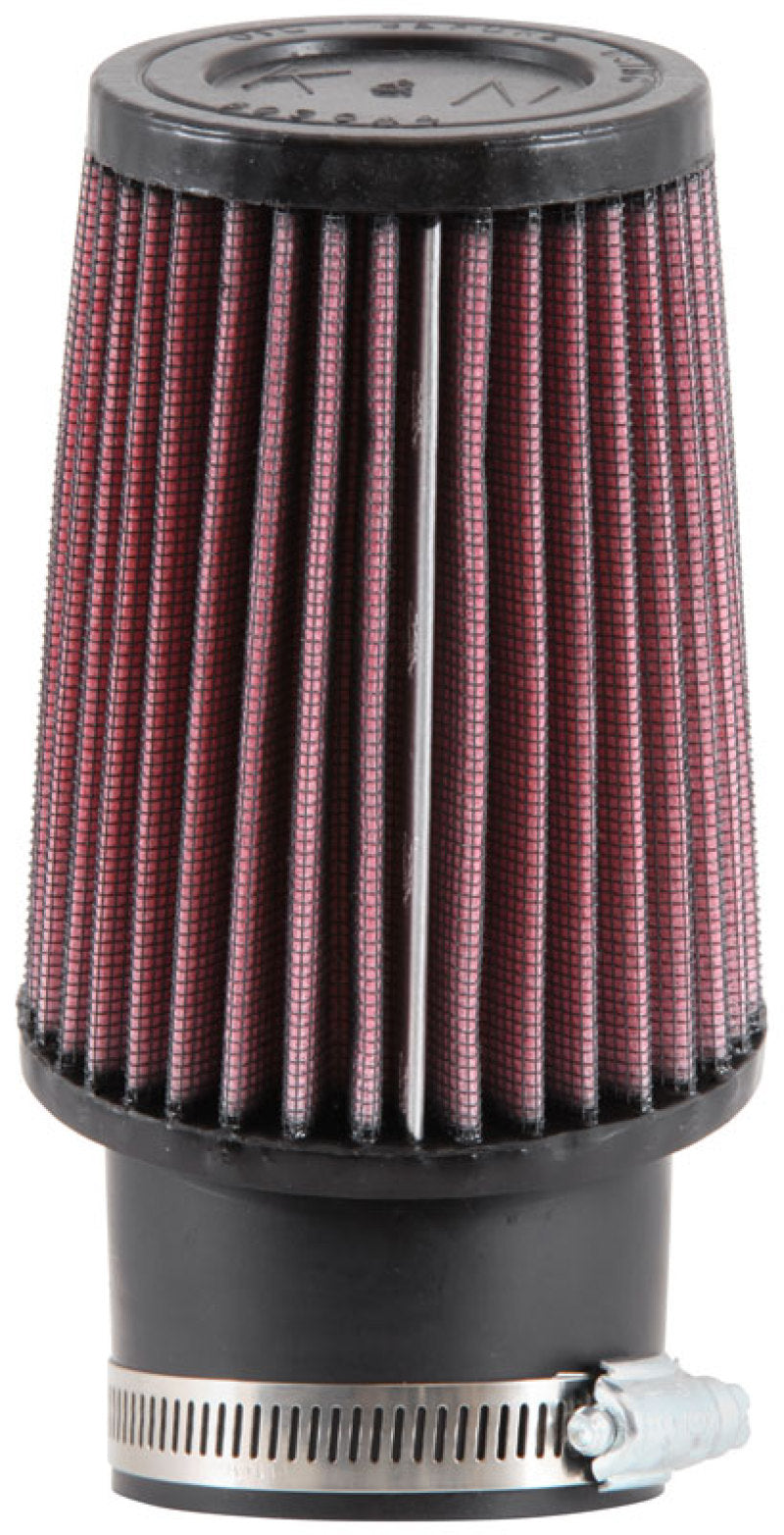 K&N 3.75 Inch OD 2.438 Inch ID 2 Inch Angled Flange 5 Inch H 3 Inch Top OD Round Tapered Univ K&N Engineering Air Filters - Direct Fit