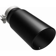 MagnaFlow Tip Stainless Black Coated Single Wall Round Single Outlet 5in Dia 4in Inlet 13in L Magnaflow Catalytic Converter Universal