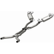 MagnaFlow 13 Chevy Camaro V8 6.2L S/C Quad Split Rear Exit Cat Back Perf Exhaust Magnaflow Catback