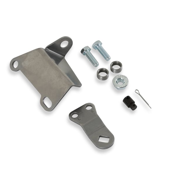 B&M Cable Bracket & Shift Lever Kit - GM 4L60E through 4L85E - Rear Cable Exit 75499 B&M Autoparts
