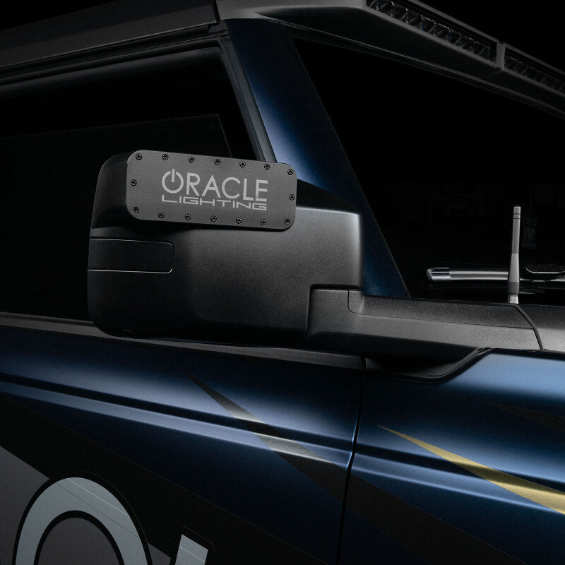 Oracle Magnetic Light bar Cover for LED Side Mirrors (Pair) ORACLE Lighting Side Mirrors